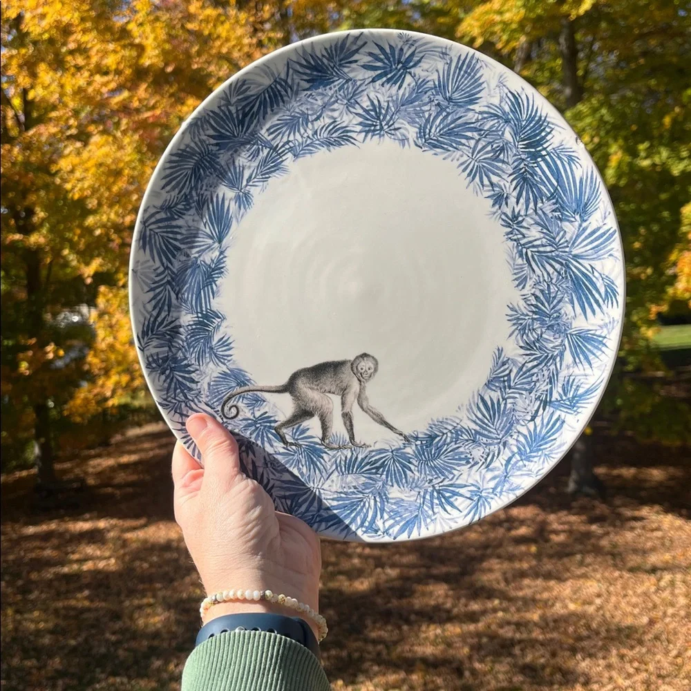 Laboratorio Paravicini “Jungle” 23cm Plates – Set of 4 Handcrafted - Picture 12 of 17
